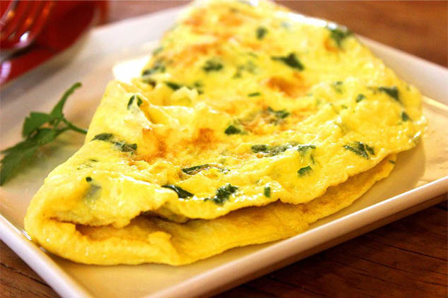 omelete saudável